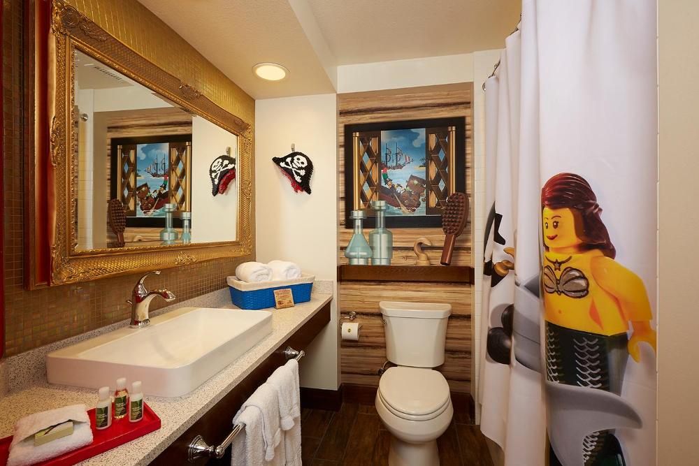 Pirate Themed Guestroom interior